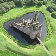 Caerlaverock Castle in Scotland