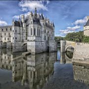 The chapel and the library of the Château de Chenonceau