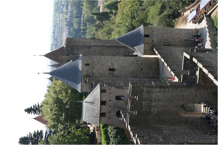 View of the Cité de Carcassonne 