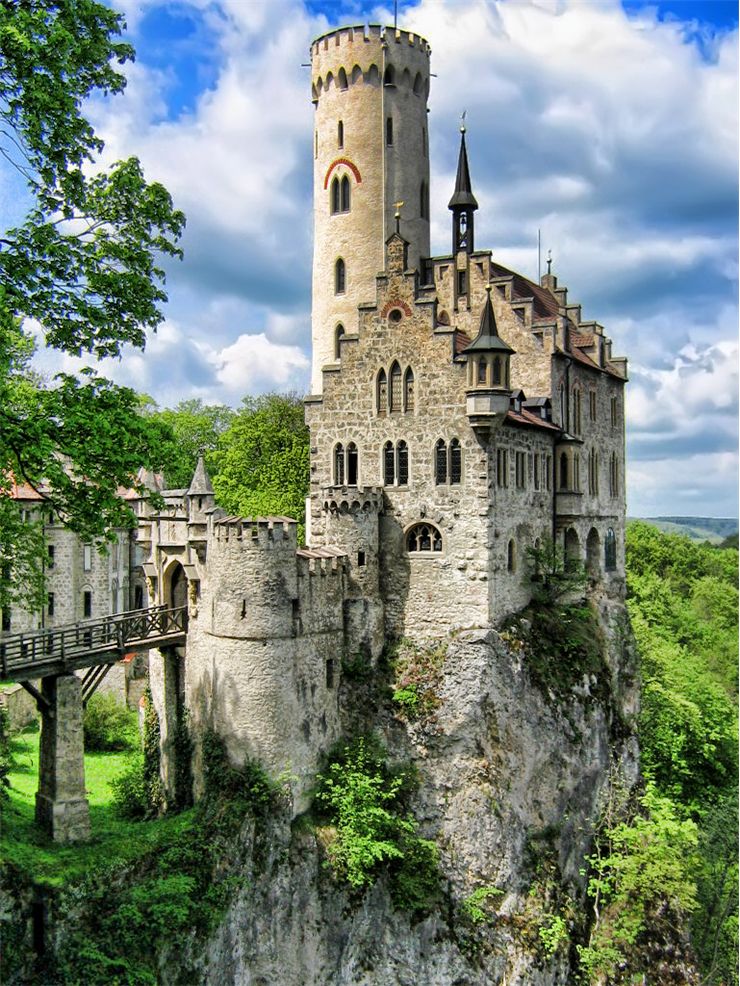 Hdr Lichtenstein Castle