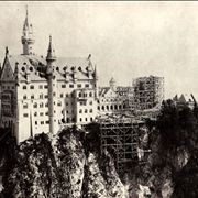 Neuschwanstein - Rectangular Tower under construction