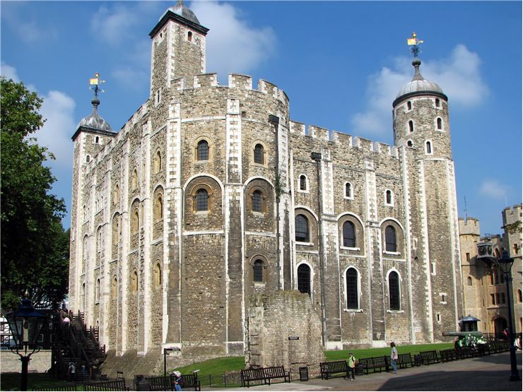 The White Tower at the Tower of London