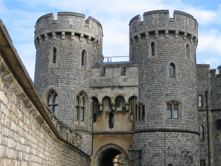 The Norman Gate at Windsor Castle